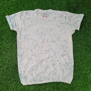 Vintage 90s Paint-Splatter Shirt Womens Large 20x26
